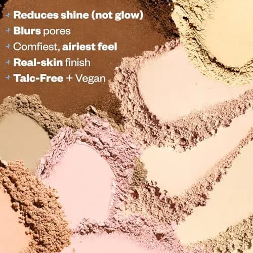 Kosas Cloud Set Baked Setting Powder Pillowy (Sheer Medium Tan) 0.3 oz (8.5 g) | Shine Control & Pore Blurring thumbnail 4