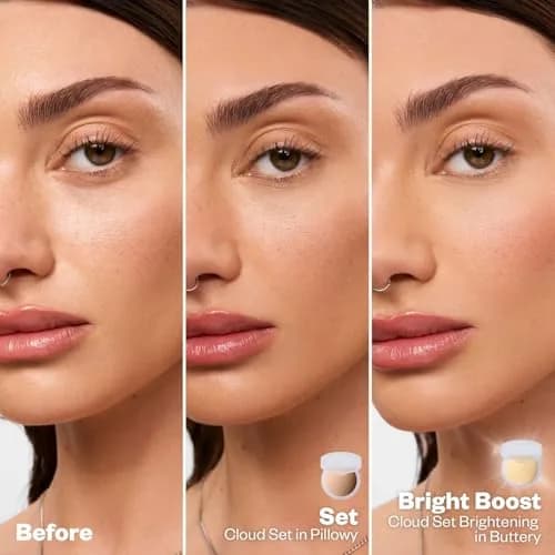 Kosas Cloud Set Baked Setting Powder Pillowy (Sheer Medium Tan) 0.3 oz (8.5 g) | Shine Control & Pore Blurring thumbnail 8