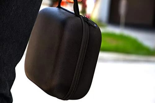 CASEMATIX Binocular Case with Impact-Absorbing Foam Interior - Hard Shell Protection, Reinforced Zippers, Rubber Handle, Accessory Bag (9.5" x 8" x 4.5") thumbnail 6