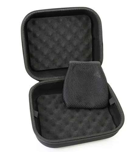CASEMATIX Binocular Case with Impact-Absorbing Foam Interior - Hard Shell Protection, Reinforced Zippers, Rubber Handle, Accessory Bag (9.5" x 8" x 4.5") thumbnail 7