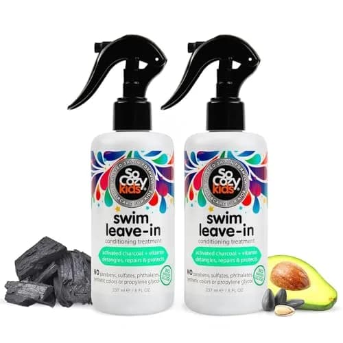 SoCozy Swim 2-in-1 Leave-In Conditioner Spray for Kids Hair | 250ml (8 Fl Oz) Pack of 2 | Repairs Pool, Sun & Salt Damaged Hair thumbnail 1