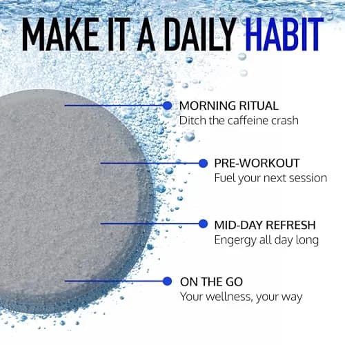DRINK HRW Rejuvenation Molecular Hydrogen Water Tablets Raspberry 60 Count | 12.4 PPM Hydrogen + Magnesium, Supports Energy, Recovery + Cognitive Function, Patented, USA Made, IHSA Certified thumbnail 7
