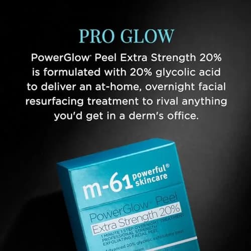 m-61 PowerGlow Peel Extra Strength 20% | Overnight Skin Resurfacing Treatment thumbnail 8