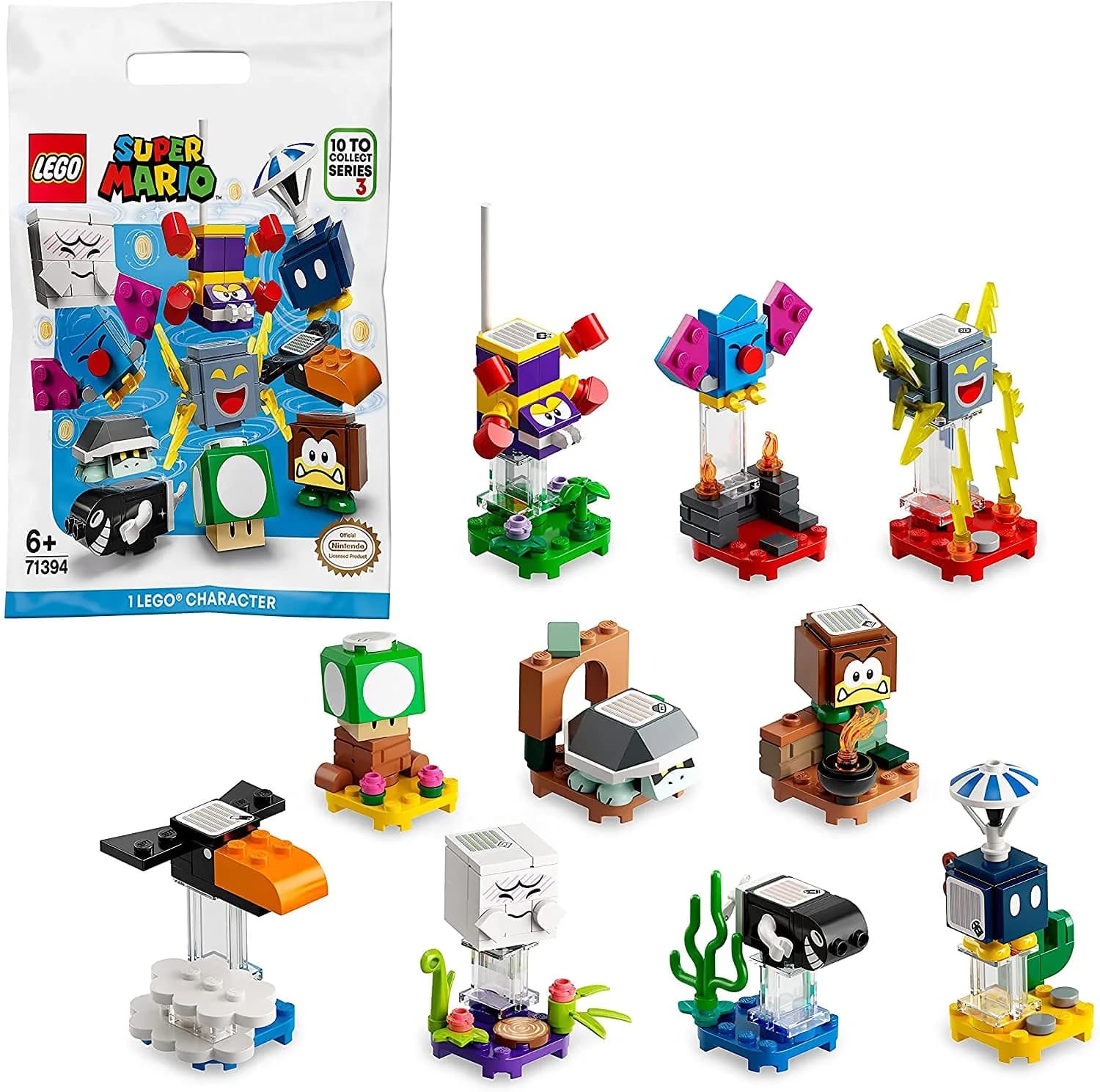 LEGO 71394 Super Mario Character Packs Series 3 | Collectible Toy Figures for Kids - main product image