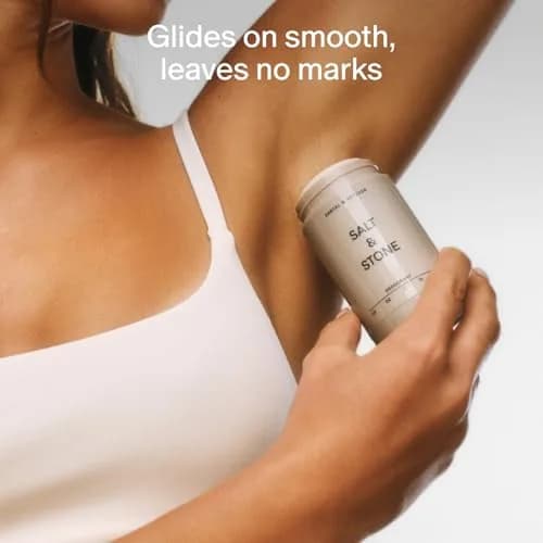 Salt & Stone Aluminum-Free Deodorant, Santal & Vetiver 77g (2.6 oz) | Award-Winning Formula with Prebiotics & Seaweed Extracts thumbnail 4