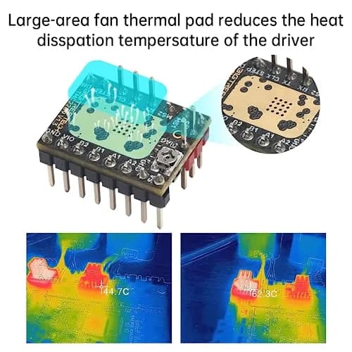 BIGTREETECH TMC2209 V1.3 Stepper Motor Driver 6-Pack | Ultra-Silent Stepsticks for 3D Printers thumbnail 6