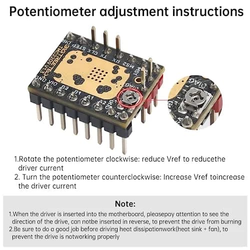 BIGTREETECH TMC2209 V1.3 Stepper Motor Driver 6-Pack | Ultra-Silent Stepsticks for 3D Printers thumbnail 7
