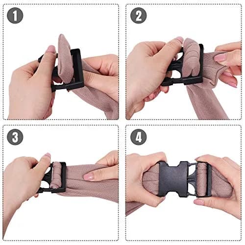FDJASGY Small Dog Sling Carrier Khaki | Hands-Free Adjustable Pet Travel Bag for Outdoor Travel thumbnail 7