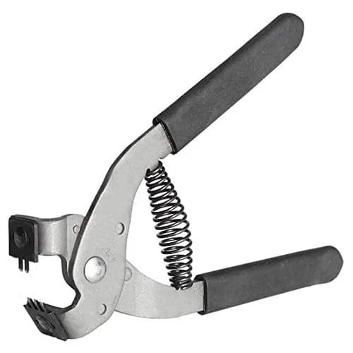 Terizger 2 Prong Leather Hole Punch Pliers 17cm (6.7in) | Silent DIY Craft Tool thumbnail 1
