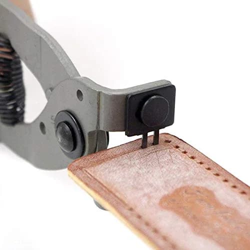 Terizger 2 Prong Leather Hole Punch Pliers 17cm (6.7in) | Silent DIY Craft Tool thumbnail 5