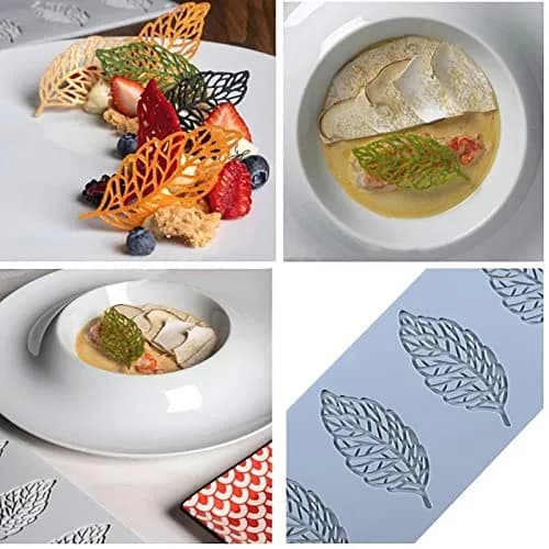 QLINLEAF Hollow Leaf Silicone Mold for Chocolate & Candy | 29.2cm x 9.6cm x 1.1cm thumbnail 6