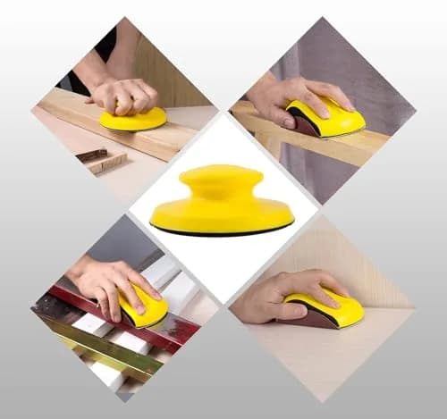 S SATC 5 Inch Sanding Blocks (2-Pack) | Hook and Loop Hand Sanding for Woodworking & Crafts thumbnail 6