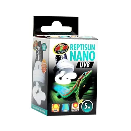 Zoo Med Reptisun Nano UVB Bulb 1 Count | 12-Month UVB Guarantee for Turtles & Reptiles thumbnail 1