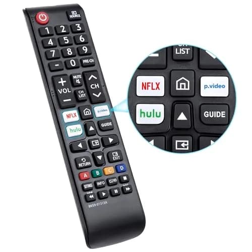 LOUTOC Replacement BN59-01315A Remote Control for Samsung 4K Smart TV | Infrared Universal Control thumbnail 2