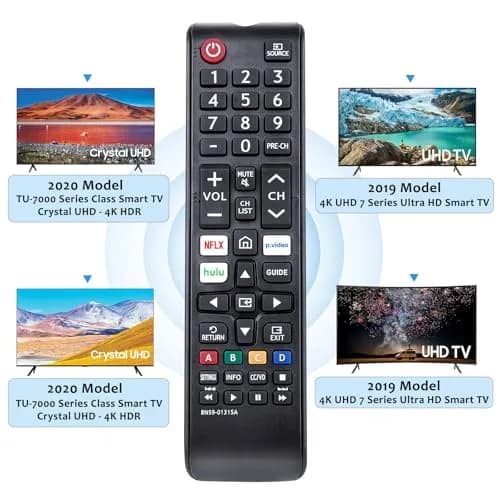 LOUTOC Replacement BN59-01315A Remote Control for Samsung 4K Smart TV | Infrared Universal Control thumbnail 3