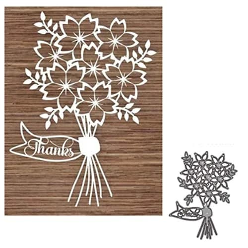SunnyKids Flower Decoration Metal Cutting Die Cuts | DIY Craft Embossing Card Making (11.5 x 9cm) thumbnail 4