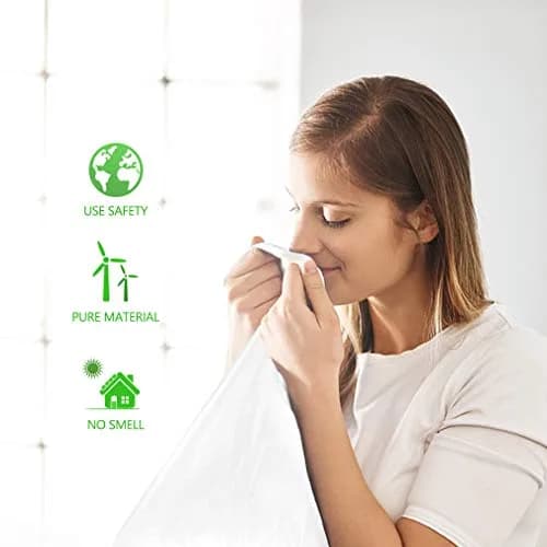 Teivio Medium Clear Trash Bags 8 Gallon 70 Count | Fit 7-10 Gal Waste Bins, Leak-Resistant, Versatile thumbnail 8