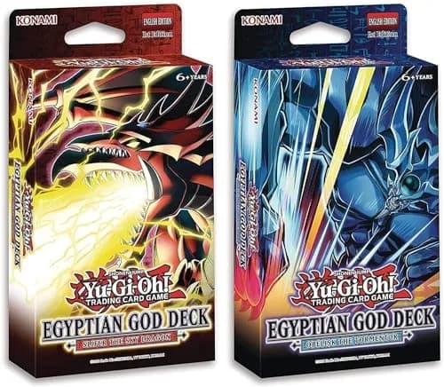 Yu-Gi-Oh! TCG: Egyptian God Decks Slifer The Sky Dragon & Obelisk The Tormentor 2-Pack | Collectible Card Game Decks thumbnail 2