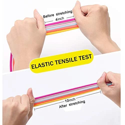 anan520 Elastic No Tie Shoelaces for Kids and Adults, Pink Flat Laces 119 cm (47 inch) | Easy Slip-On Sneakers thumbnail 6