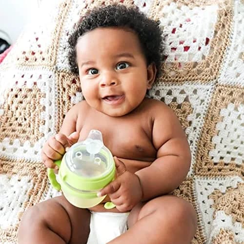 ANPEI Step 1 Transitional Weighted Straw and Handles Self-Feeding Kit Compatible with Comotomo Nipples | 6 Piece Set thumbnail 4