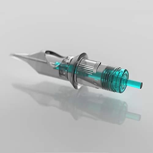 STIGMA Aquamarine Knight Tattoo Cartridges #10(9RL) 20Pcs | Bugpin Round Liner Needles thumbnail 3