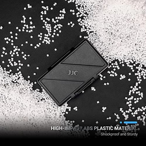 JJC XQD Cfexpress Type B Card Holder Water-Resistant 6 Card Storage | Durable, Shockproof Organizer for Nikon, Fuji, Panasonic, DJI thumbnail 5