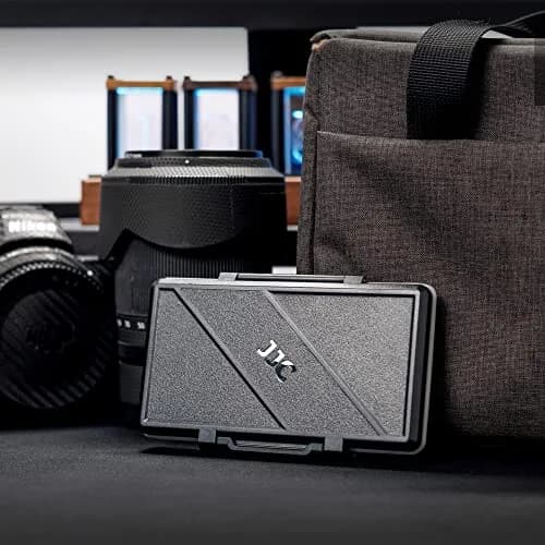 JJC XQD Cfexpress Type B Card Holder Water-Resistant 6 Card Storage | Durable, Shockproof Organizer for Nikon, Fuji, Panasonic, DJI thumbnail 8