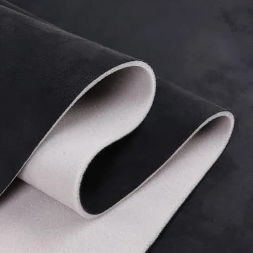 SBWLKJ Black Suede Headliner Fabric 60" Wide by 144" with Foam Backing | Automotive Interior Replacement thumbnail 2