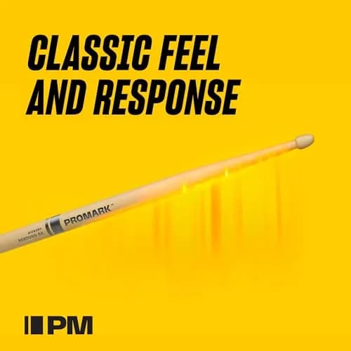 ProMark Rebound FireGrain R7AFG 7A Drumsticks with Acorn Tip, 406.4mm (16") Length, 1 Pair thumbnail 2