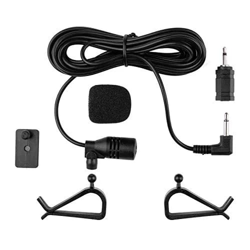 weishan 3.5mm Car Microphone 16ft (5m) External Mic with 2.5mm Adapter | Omni-Directional for Car Stereo Receivers thumbnail 7