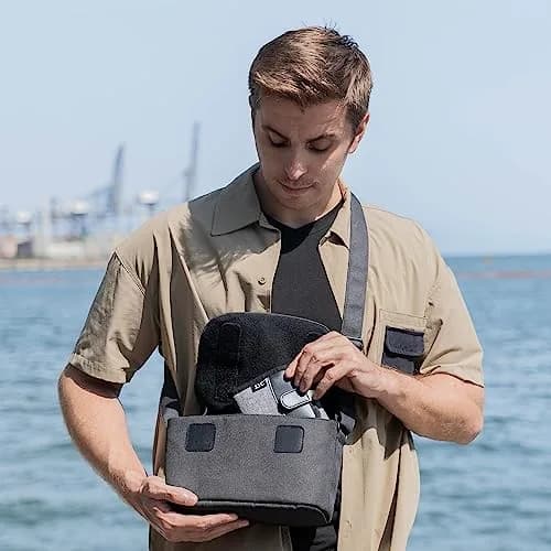 JJC 3-Pocket Lens Filter Pouch Case, Wallet for Circular Filters up to 82mm | Durable Polyester & Neoprene thumbnail 7