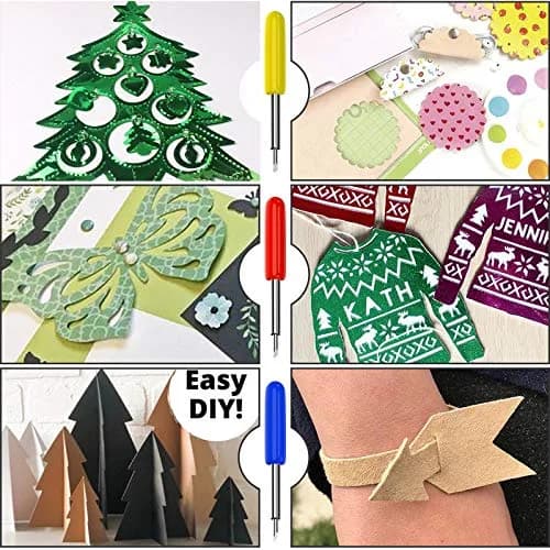 Hadwoer 50PCS Replacement Cutting Blades for Cricut Explore Air/Maker Series 30/45/60 Degree | 50-Piece Pack thumbnail 5