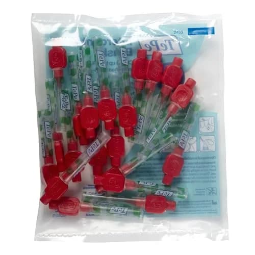 TePe Original Interdental Brushes Size 5 - 0.5mm | 20 Count Red Pack | Pack of 20 thumbnail 9
