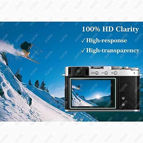 ULBTER Tempered Glass Screen Protector for Fujifilm X100VI X-E4 X100V | 3+2 Pack thumbnail 5