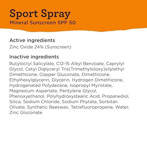 BLUE LIZARD Sport Mineral Sunscreen Spray SPF 50+ 148ml (5 fl oz) | Dermatologist-Recommended for Sensitive Skin thumbnail 7