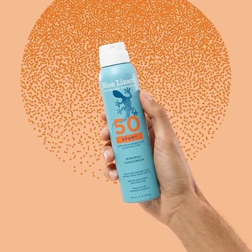 BLUE LIZARD Sport Mineral Sunscreen Spray SPF 50+ 148ml (5 fl oz) | Dermatologist-Recommended for Sensitive Skin thumbnail 9