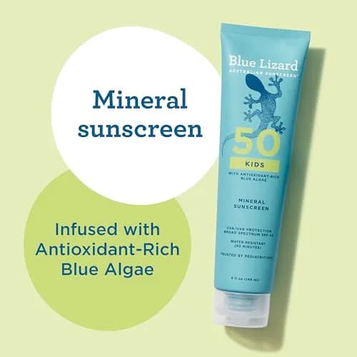 Blue Lizard Kids Mineral SPF 50 Sunscreen Lotion 156 g (5.5 Fl Oz) | Broad Spectrum UVA/UVB Protection thumbnail 4