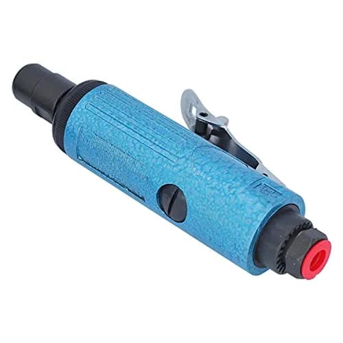 BOWD Air Die Grinder Kit with 1/4 and 1/8 inch Collets, Pneumatic Tool 25000 RPM | Lightweight Aluminum Body thumbnail 7