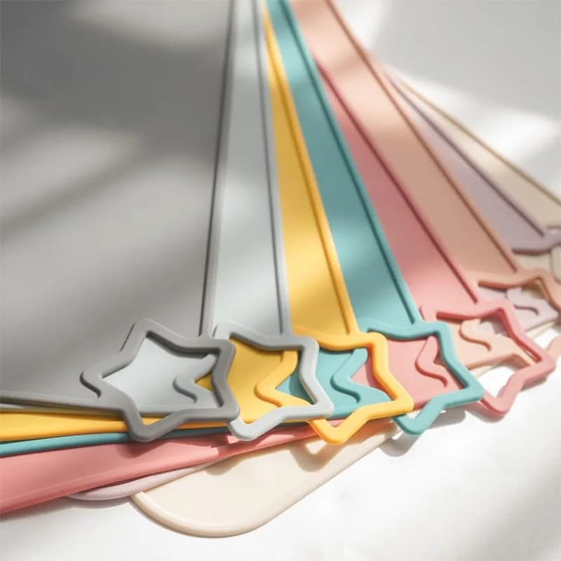 Moonkie Silicone Placemats for Baby & Kid, 2 Packs, 40cm x 30cm (15.7" x 11.7") | Stain-Proof, Non-Slip Toddler Food Mats thumbnail 8
