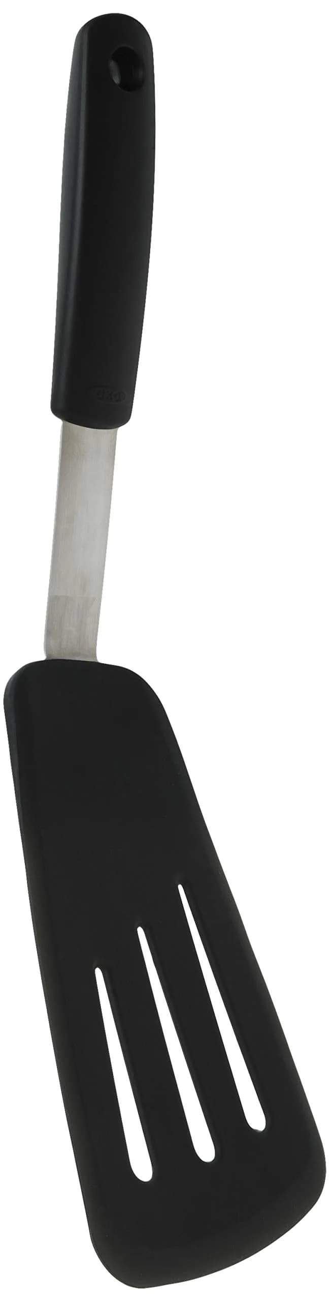 OXO Good Grips Large Silicone Flexible Turner & Omelet Turner | Heat-Resistant, Non-Stick Safe, Stainless Steel Core thumbnail 4