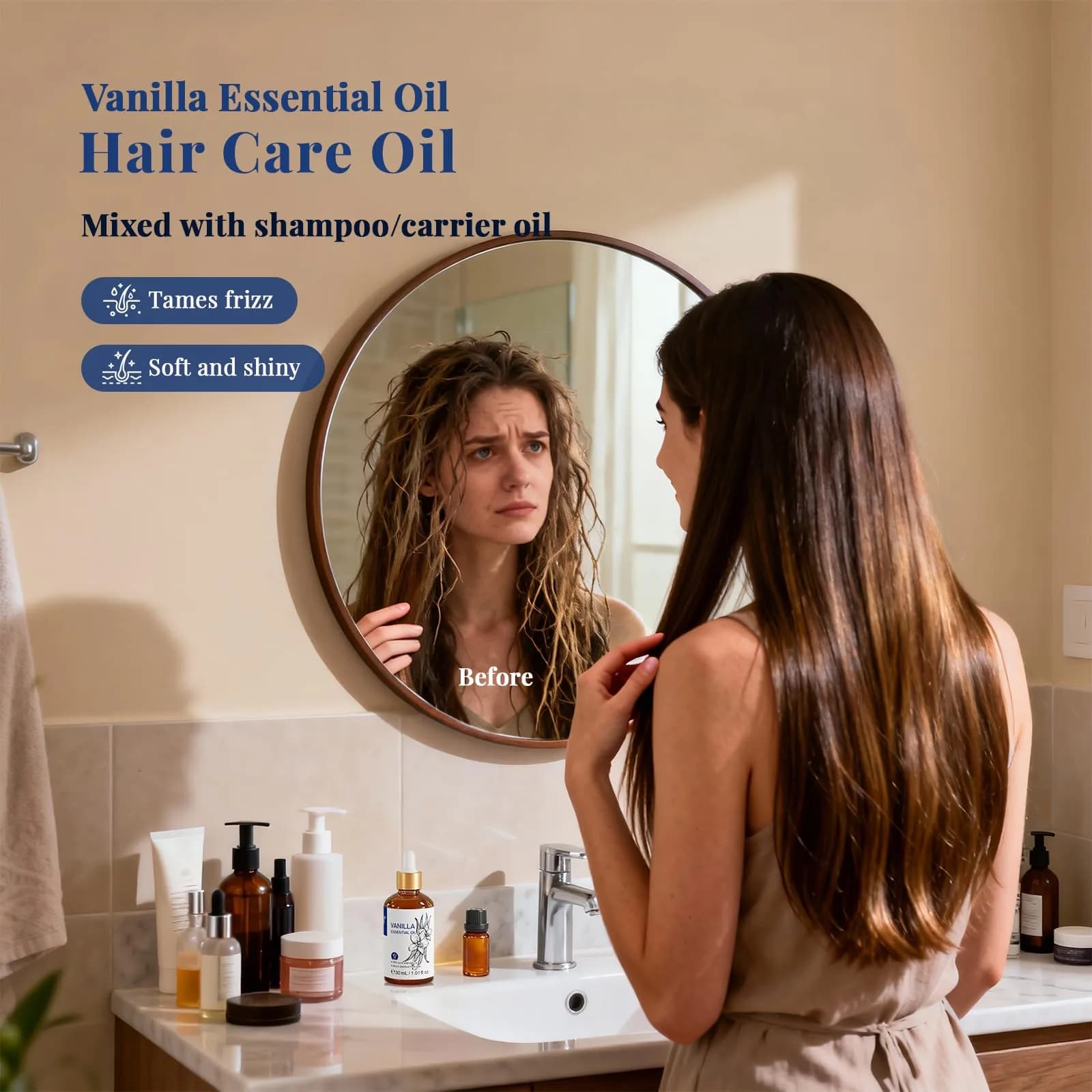 HIQILI Vanilla Essential Oil, 1 Fl Oz (30ML) | Pure & Natural Aroma for Diffusers & DIY thumbnail 7