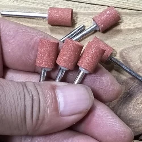 Luo ke 18 Pcs 1/8'' Shank Aluminum Oxide Rotary Grinding Stone Sets for Metal & Non-Metal Polishing thumbnail 4