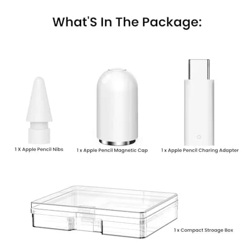 Delidigi USB C to Adapter for Apple Pencil 1st Gen Includes Tips & Cap | Compatible with iPad 10th/11th Gen thumbnail 7