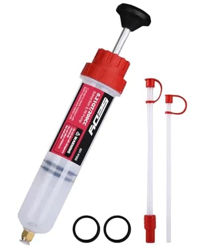 SEDY Fluid Extractor - 200cc Oil & Fluid Pump | Multi-Purpose Automotive Syringe thumbnail 1