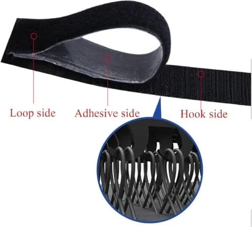 SANKA Heavy Duty Dual Lock Fastener 2.54 cm × 1 m (1" × 3.28 ft) | Industrial Strength Adhesive Tape thumbnail 2