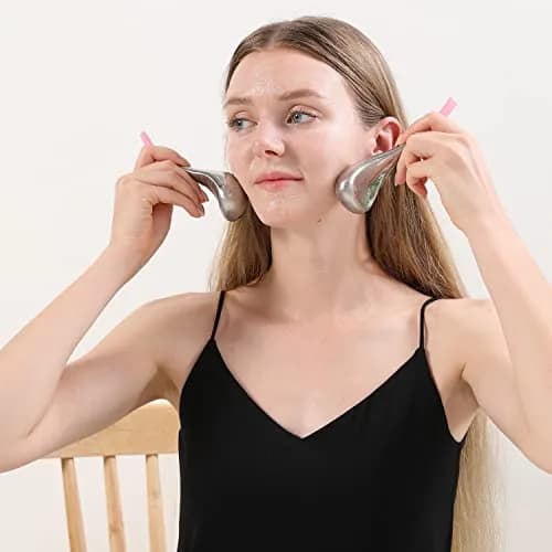 pfefe Ice Globes for Face Eyes, Cryo Sticks Facial Skin Care Tools with Storage Case | Stainless Steel thumbnail 6