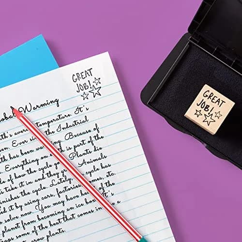 Avery Foam Stamp Pads, 2.75" x 4.27", 3 Black Ink Pads | Bold Black Ink for Crafts & Office thumbnail 6