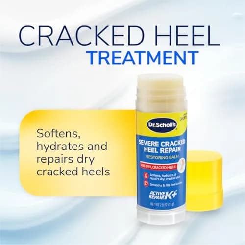Dr. Scholl's Severe Cracked Heel Repair Balm 2.5oz | 25% Urea for Dry, Cracked Feet thumbnail 2