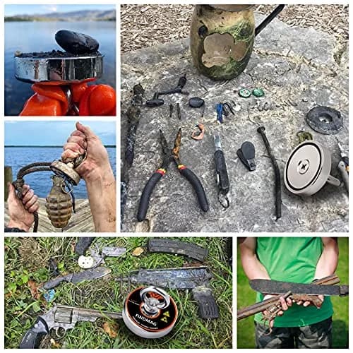 FINDMAG 1000 LBS (454KG) High Power Fishing Magnet Kit | Salvage Treasure Underwater thumbnail 6