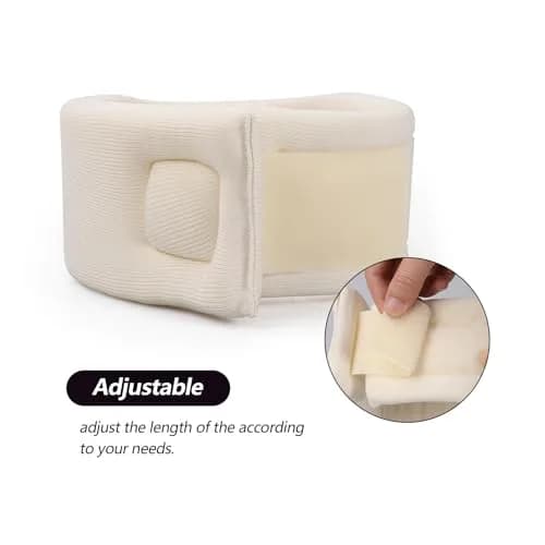 Cozyhealth Soft Foam Neck Brace Universal Cervical Collar L | 7.6cm Depth, Adjustable Neck Support for Pain Relief thumbnail 6